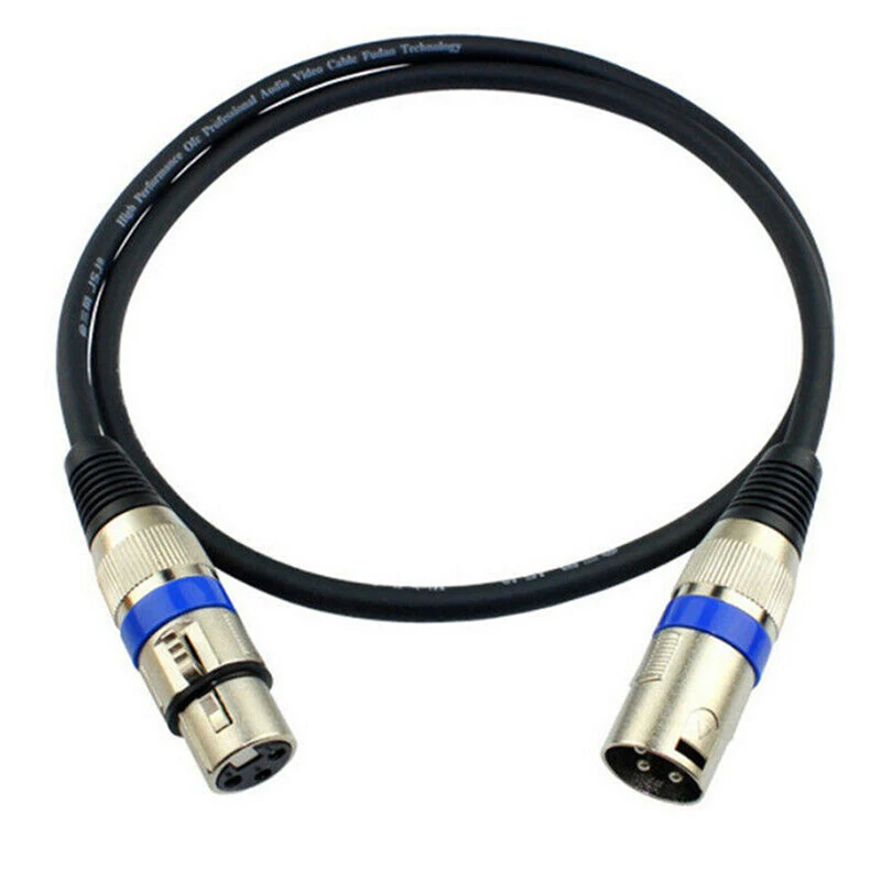 1M/3Ft 4 Colors XLR Cable Male to Female Balance 3pin MIC Cable M / F Audio Cable For Microphone Mixer Audio Cord