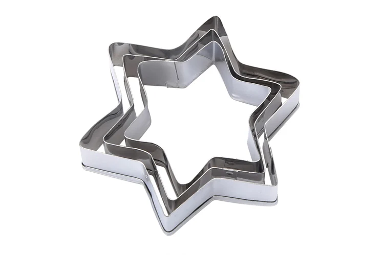 Star shape cookie mould