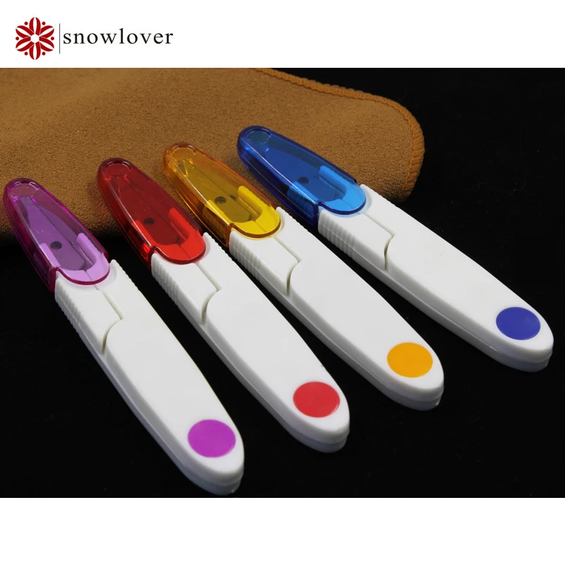 

1PCS 11.5cm/4.53" Plastic Handle Sewing Snip Thread Cutter Scissors Cross Stitch DIY Craft Home Practical Novelty Tool