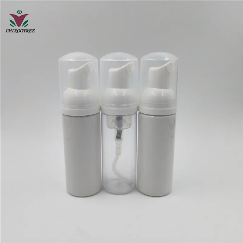 

20pcsx50ml Face Hand Washing Foaming Containers Plastic Empty Clear Refillable Foam Pump Bottles