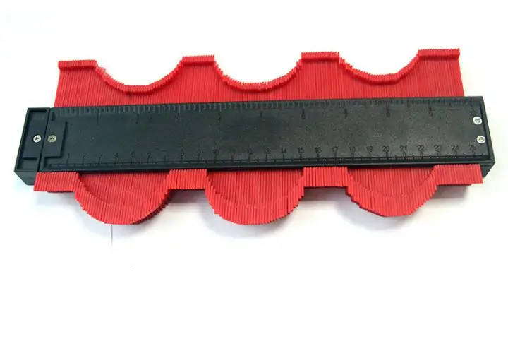 

10 " Plastic Profile Copy Gauge Contour Gauge Standard Duplicator Template Wood Width Marking Tool Tiling Accessory