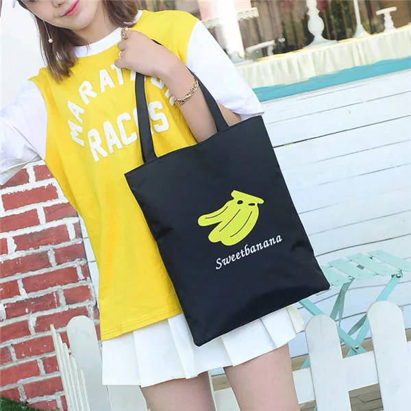 Korean Style Canvas Handbag Women's Shoulder Bag Fashion Casual