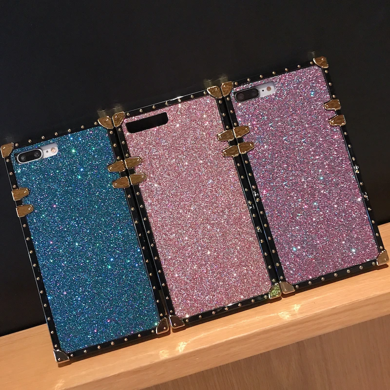 Квадратный блестящий чехол для телефона OPPO A7X F9 A83 A79 A75 A73 A59 A57 A39 R9 R9S R11 R11S PLUS R17 PRO| |