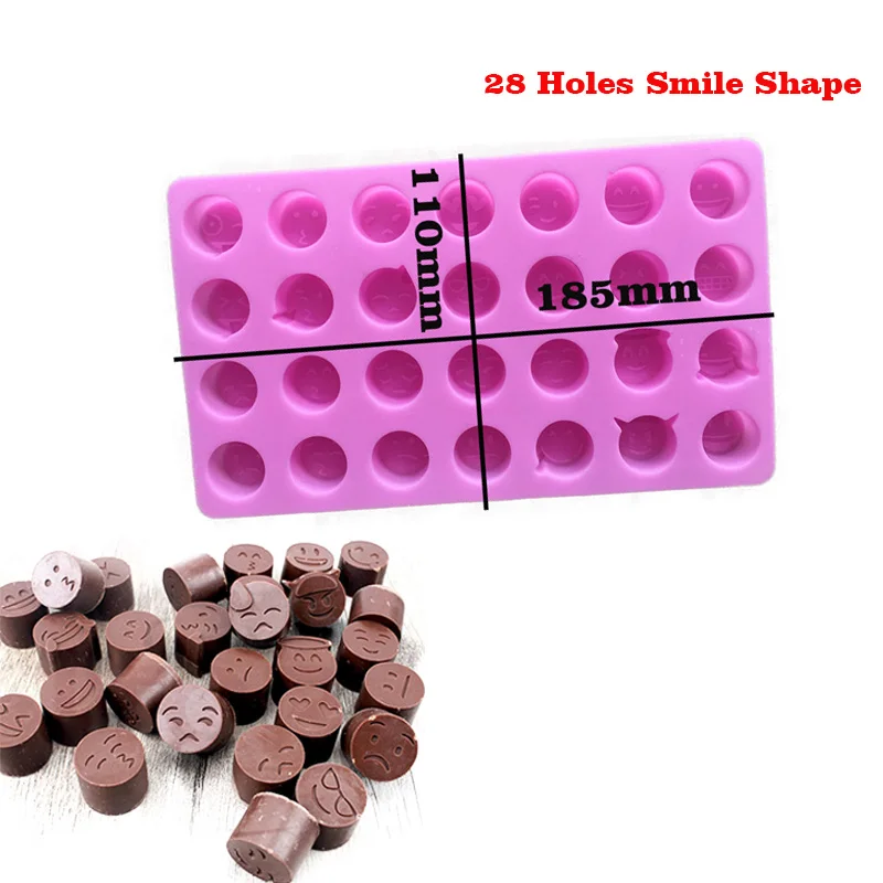 28 holes smile