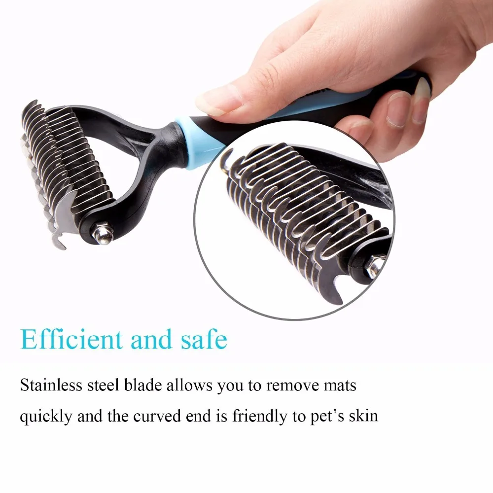 Профессиональная расческа для кроликов и кошек кошек|cat grooming|pet brush catcat comb |