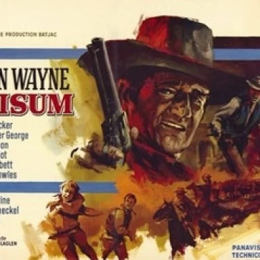 Chisum Movie Poster (17 x 11)