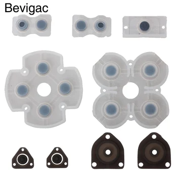 

Bevigac 9Pcs Silicone Replacement Conductive Pad Thumb Stick Key Bundle Kit for Sony PlayStation Play Station PS4 PS 4 Accessory