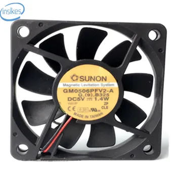 

GM0506PFV2-A USB Suspended Maglev Cooling Fan DC 5V 1.4W 6010 6cm 60*60*10mm 3 Wires