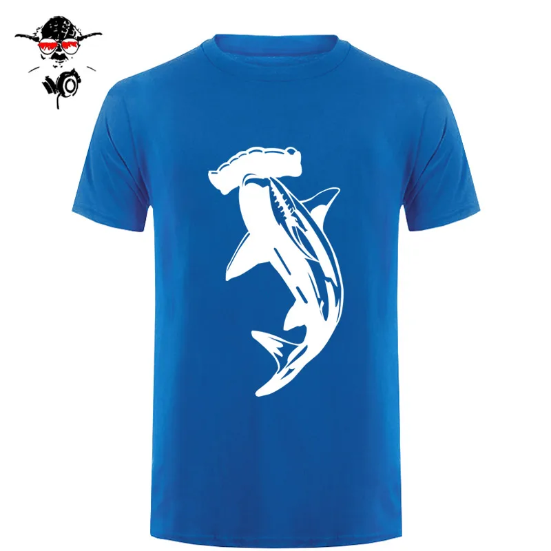 Mens Hammerhead Shark T Shirt Cool Aquatic Wildlife Graphic Tee T Shirt