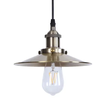

Green bronze American Iron led pendant light Industrial Vintage Creative Retro Loft Pendant Light Restaurant Lamp E27 RPL0018