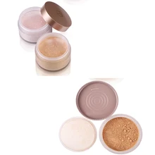 Рассыпчатая пудра для макияжа матовая прозрачная основа для лица с контролем масла минеральная матовая отделка макияж 4 цвета