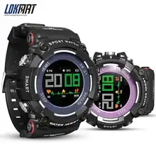 LOKMAT Smartwatch Bluetooth IP68 Waterproof Wearable Device Heart Rate Monitor Color Display Smart Watch For Android ios