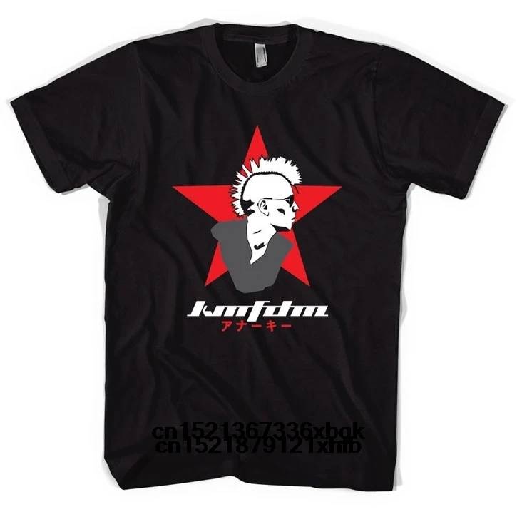 Возьмите забавная Футболка мужская новинка футболка KMFDM развлечения с логотипом