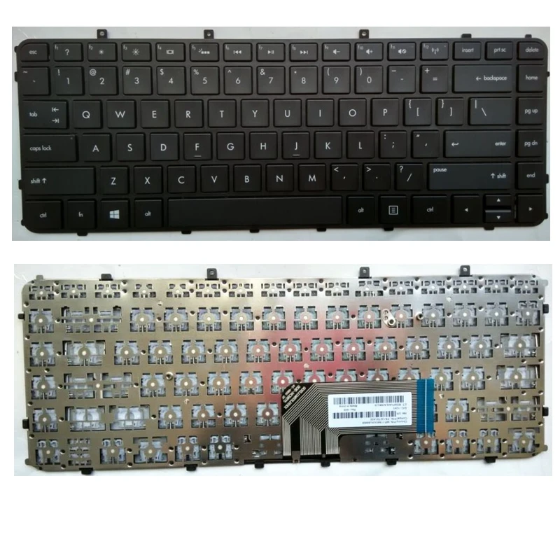 

US Black New English laptop keyboard FOR HP FOR TPN-C102 TPN-C103 HSTNN-UB3R-IB3R