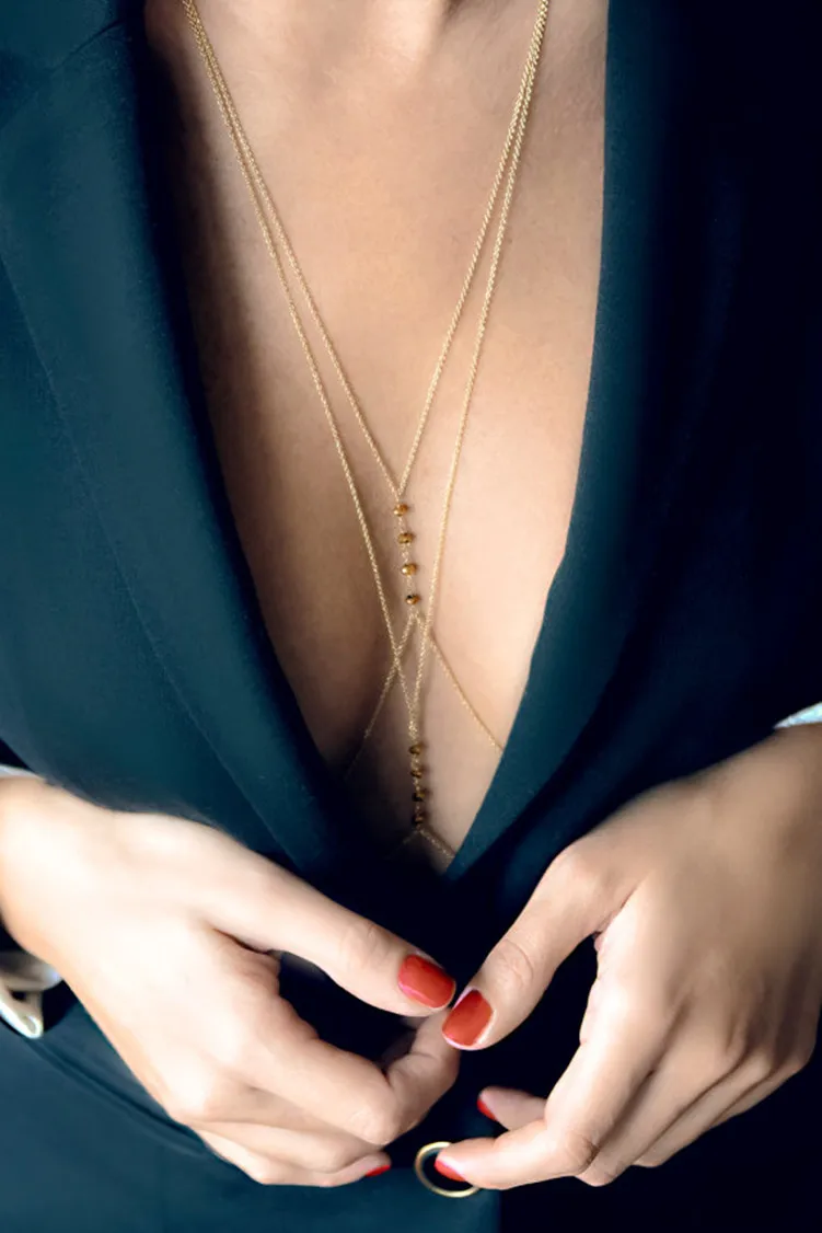 Siywina European And American 2017 New Fashion Sexy Personality Beaded Geometric Cross Gold Alloy Necklaces For Women Jewellery | Украшения