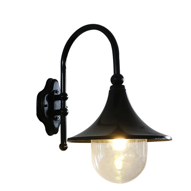 Us 35 0 Loudspeaker Wall Lamp Led Waterproof Ip44 E27 Base Garden Door Head Courtyard Outdoor Lighting Lamps Lampe Exterieur In