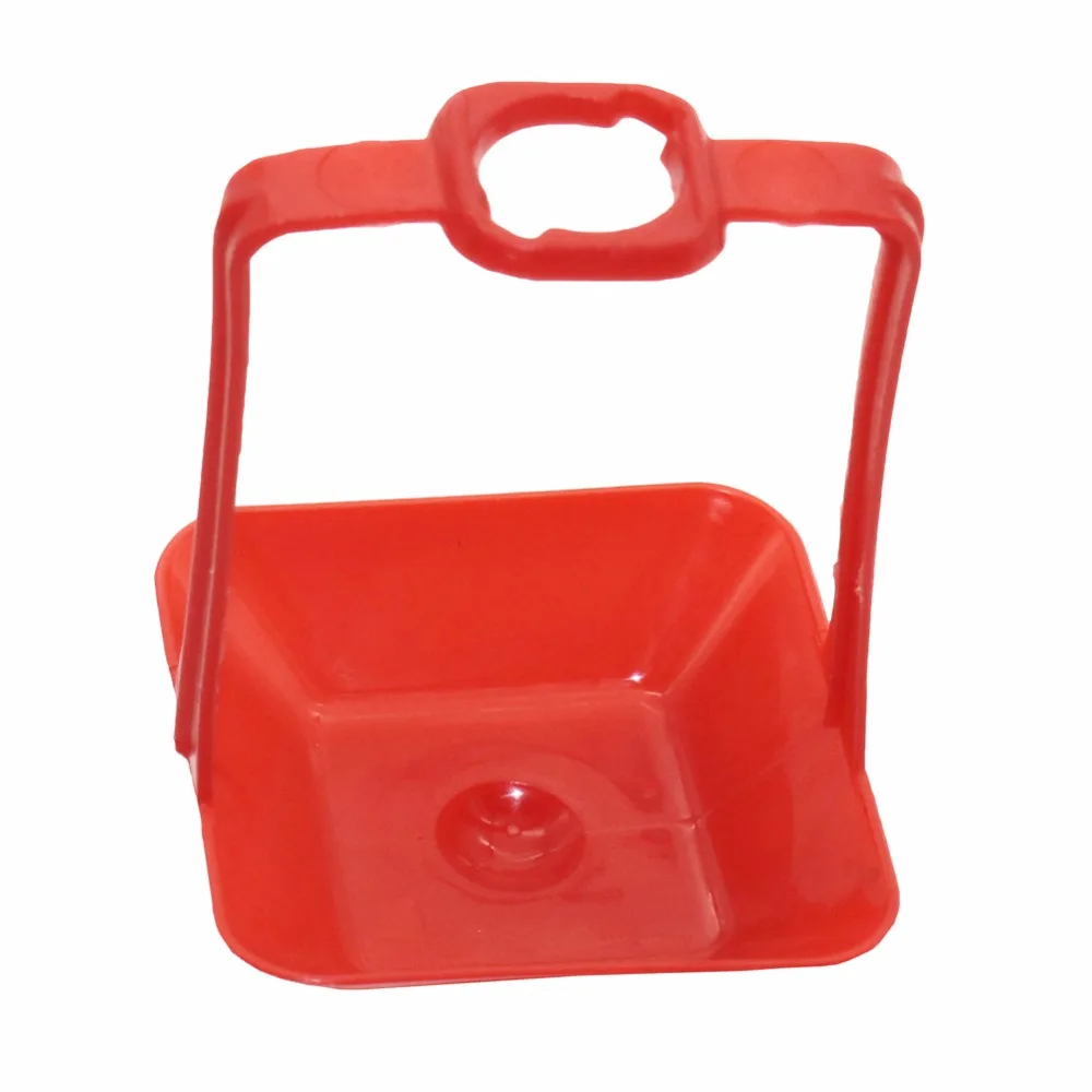 Bird Quail Drinking Water Hanging Cup Yellow Ball Automatic Drinking Water Pigeon Chicken Red Cup Pet Bird Feeding tools 10 PCS bird feeder,parrot feeder,bird water drinker