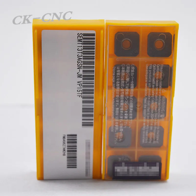 

10pcs SEMT13T3AGSN-JM VP15TF CNC TOOL blade insert Outside turning Hole drill