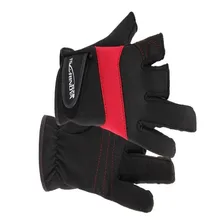 High grade dew with three antiskid waterproof outdoor fishing font b gloves b font font b