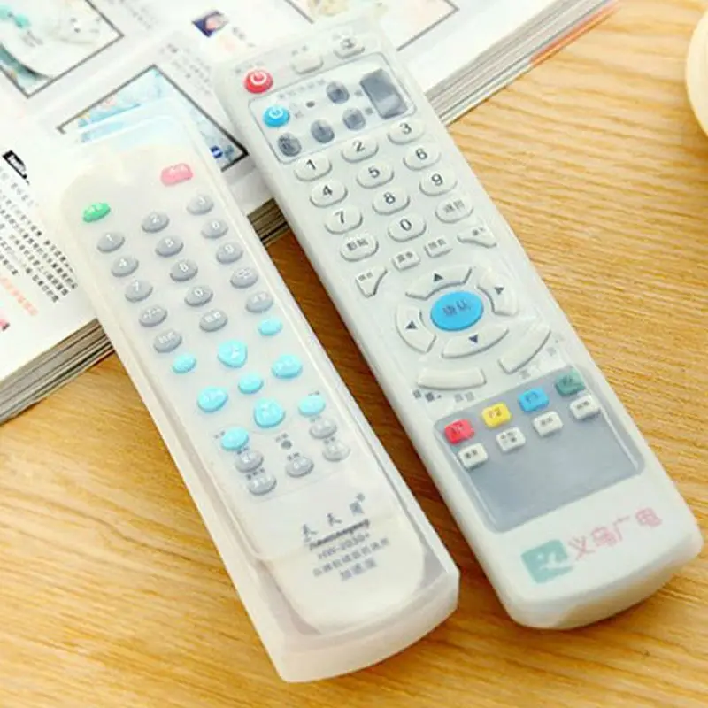 Storage Bags TV Remote Control Dustproof Cover Protective Household Accessories Supplies (3)