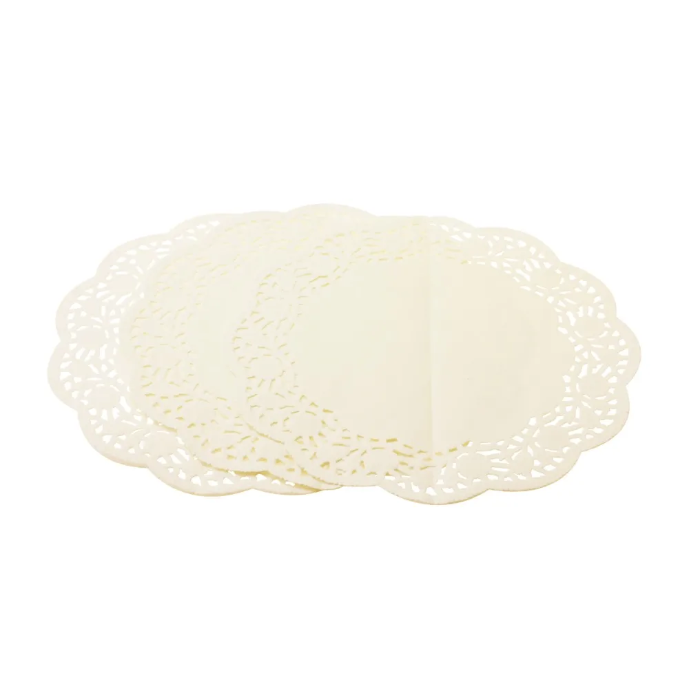 250Pack Paper Doilies, Round Lace Paper Doilies Disposable