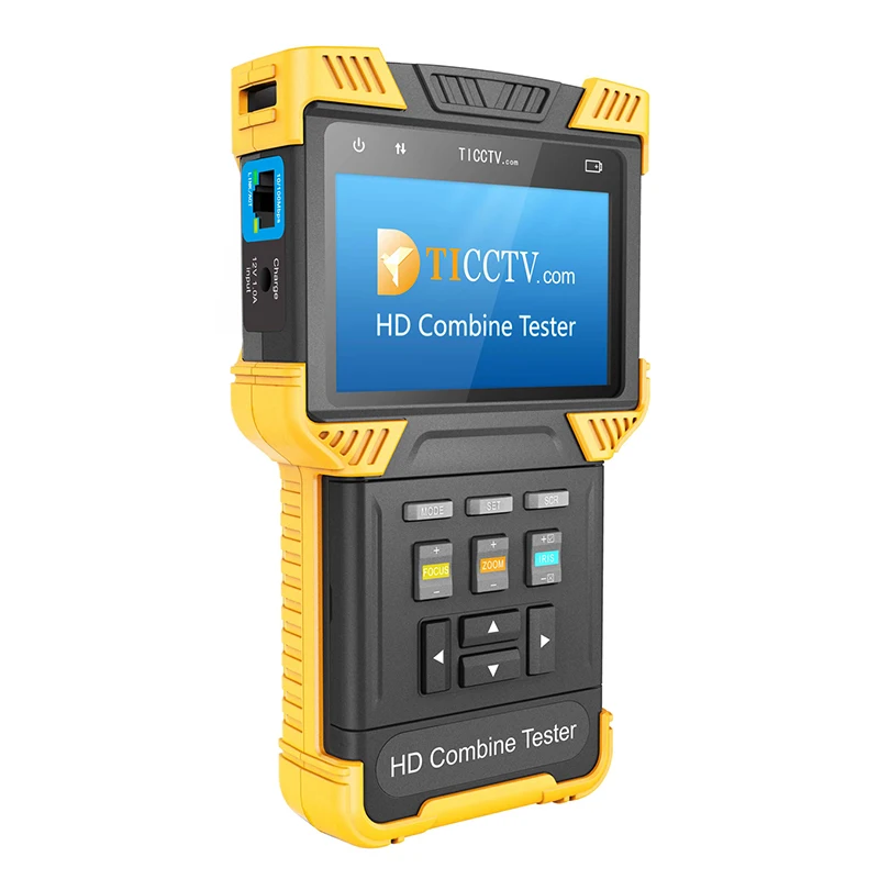 

Kaycube DT-T60 CCTV 1080P IP Analog Camera 4.0 Inch HD Combine Tester ONVIF 2.4.1 RJ45 BNC 12V 1A Power Output