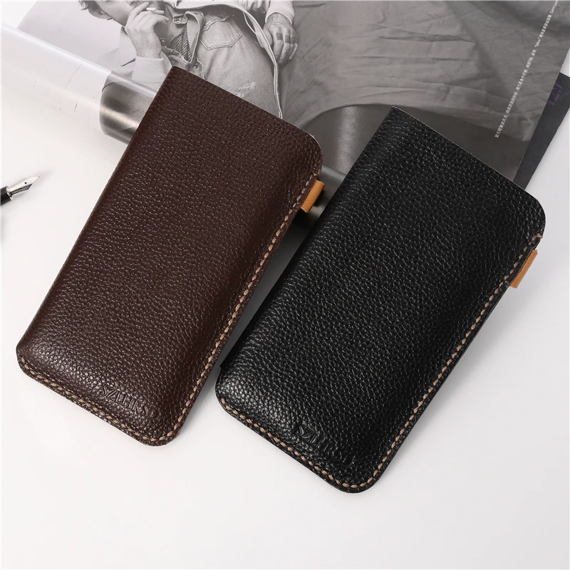 

High Quality Phone bag Drop Protection Case Genuine Leather Cover HomTom P30 Pro HT16S C13 S99i C1 C2 C8 H5 S12 S17 S8 S9 Plus