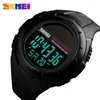 SKMEI – montre de sport à énergie solaire pour hommes, numérique, étanche, LED, marque de luxe, électronique, bracelet ► Photo 1/6