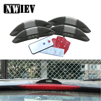 

NWIEV 4pcs Car LED wheel eyebrow light For Hyundai i30 ix35 ix25 Solaris Tucson 2017 Mazda 6 cx-5 Solar energy lamp Accessories