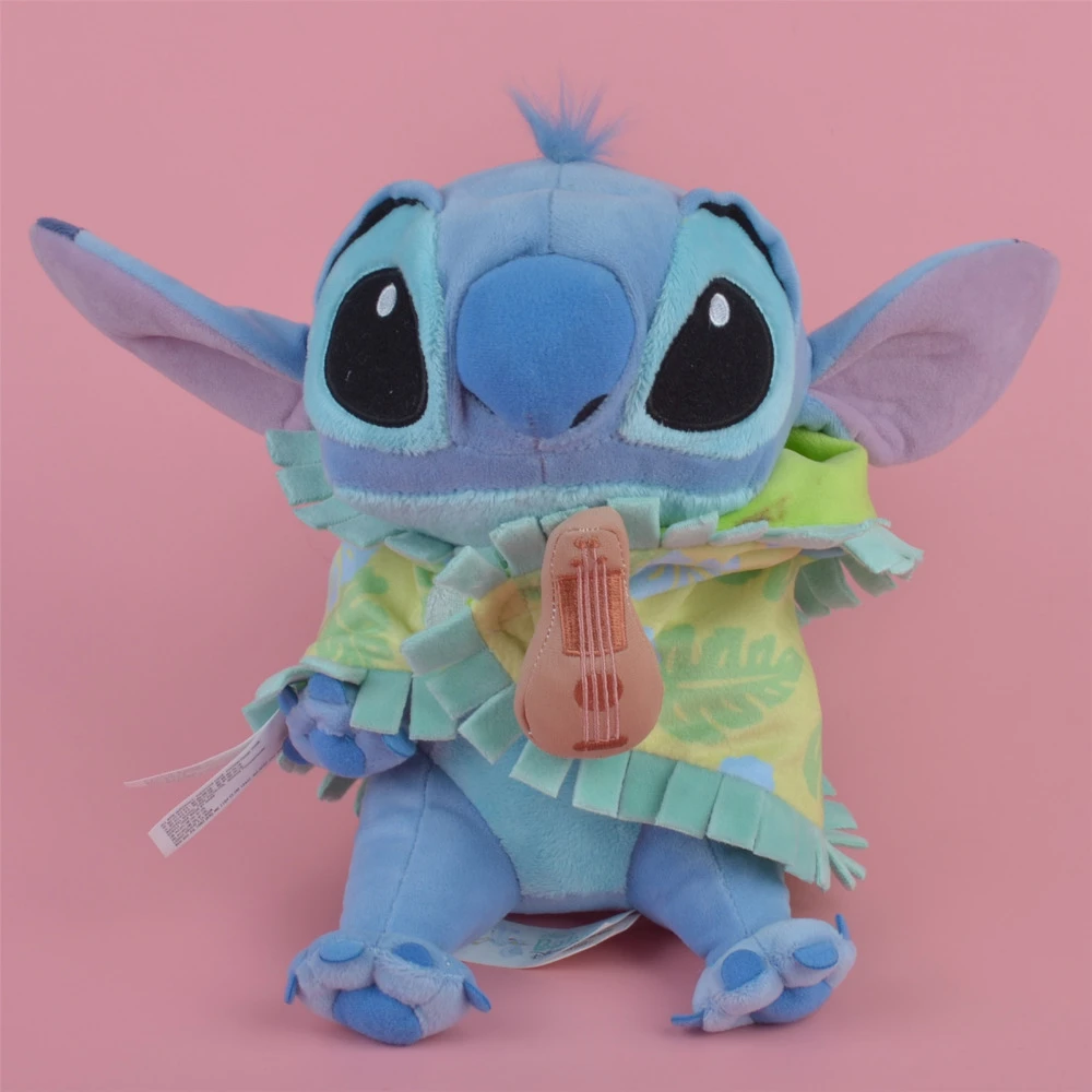 baby stitch plush with blanket