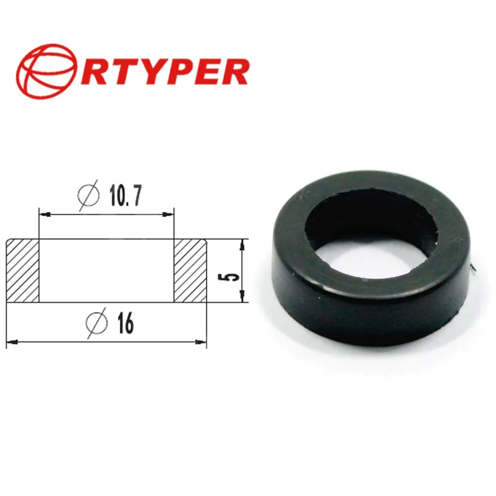 100pcs Fuel Injector Viton Seals Rubber Repair Kits Size:10.7*5*16mm 22027 | Автомобили и мотоциклы