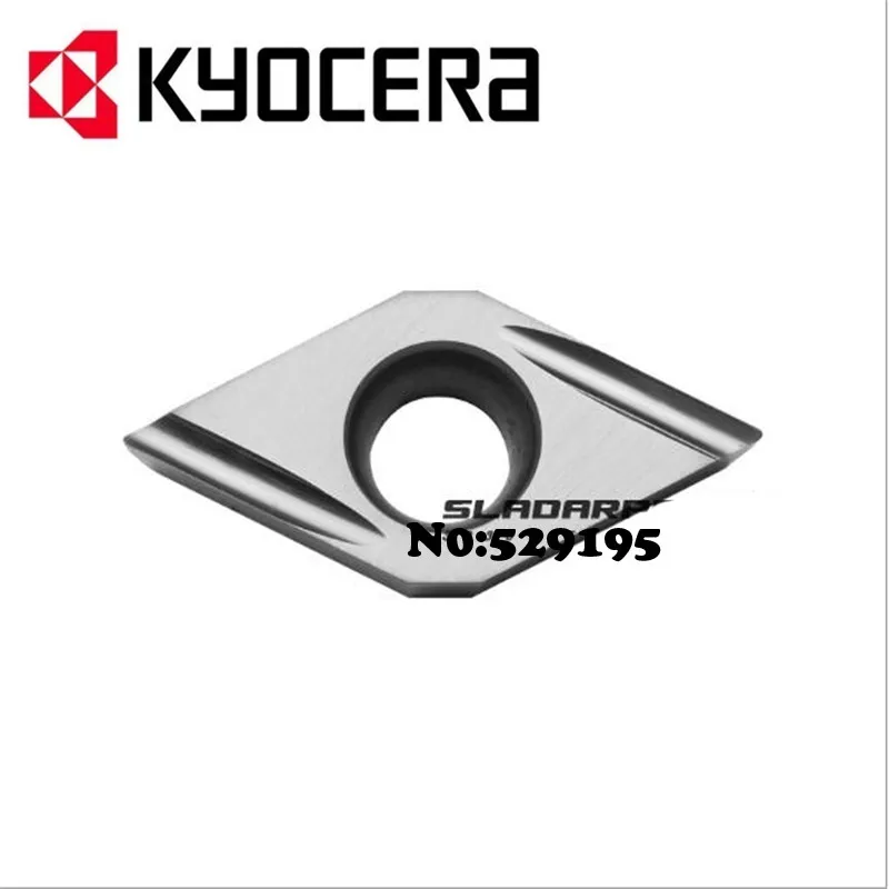 

KYOCERA DCGT11T302ER-U TN60 Metal Ceramic Carbide Inserts DCGT11T302 DCGT 11T302 CNC Turning Tool Lathe Cutter Tools 10pcs Blade