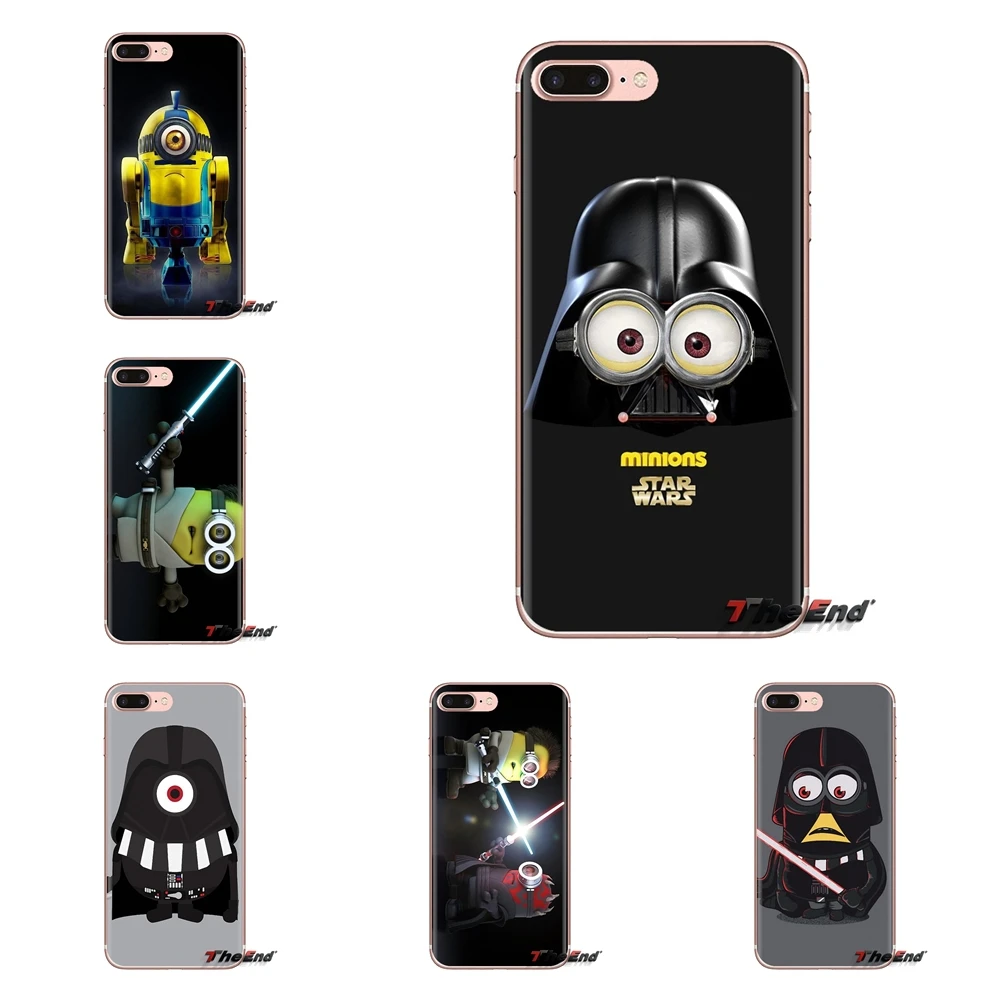 

Yellow Minions Despicable Me Star Wars For iPod Touch Apple iPhone 4 4S 5 5S SE 5C 6 6S 7 8 X XR XS Plus MAX Silicone Phone Case