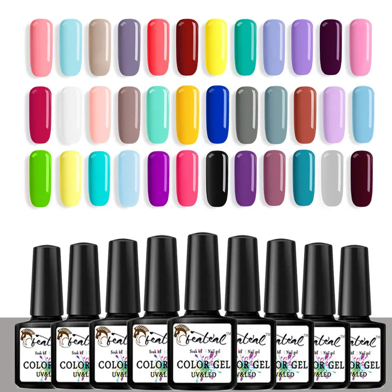 

Beateal 8ml Nail Polish Gel Varnish UV gel nail polish Set For Manicure Off Gellak White Prime Hybrid Nail Art Design Extension