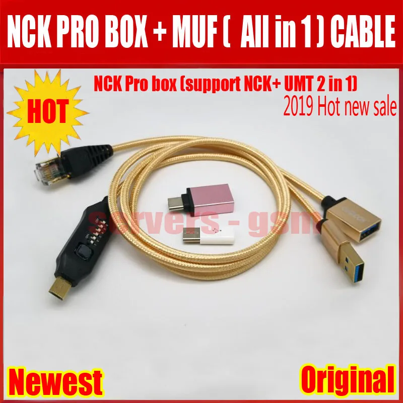 Новейший NCK Pro box NCK Pro 2 box(поддержка NCK+ UMT 2 в 1) для Huawei+ все в одном кабеле(кабель UMf