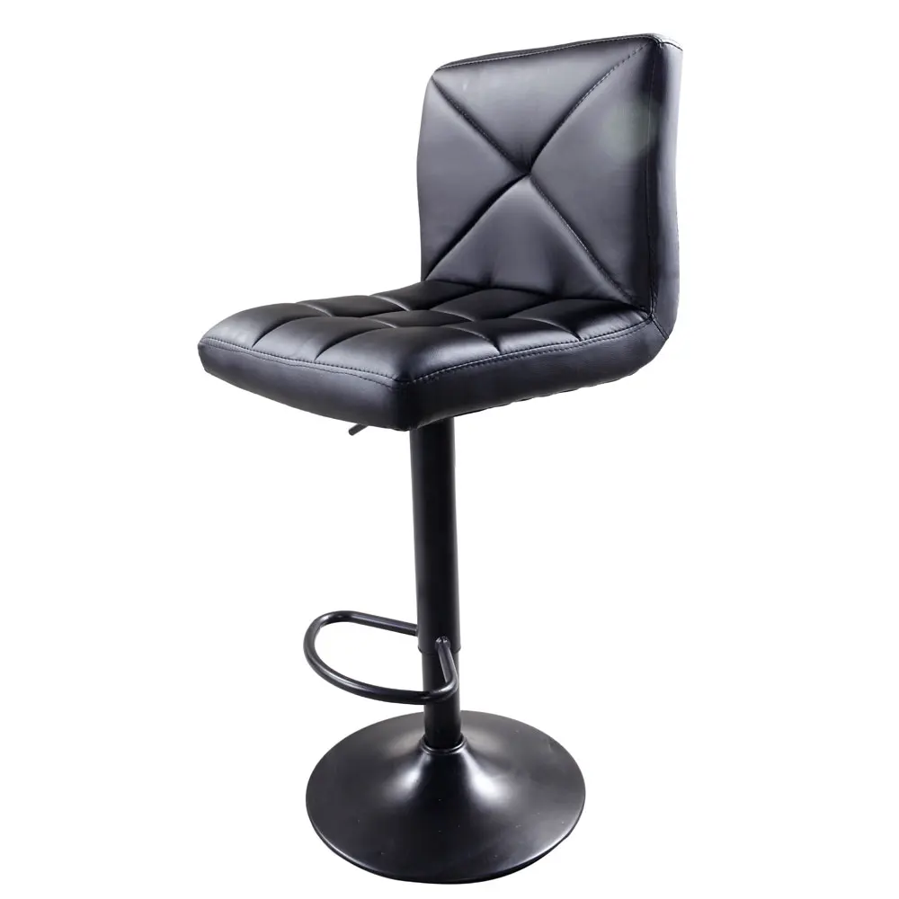 Adjustable Height Metal Bar Stool 2pcs Faux Leather Swivel Gas Lift Bar Chair Crossover Design with Footrest Dropshipping Adjustable Height Metal Bar Stool 2pcs Faux Leather Swivel Gas Lift Bar Chair Crossover Design with Footrest Dropshipping