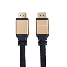 30 unids/lote 10 m hdmi versión de línea de cable hd tv 3d hd 1.4 línea conectada ordenador tv de proyección digital muestra 1080 p