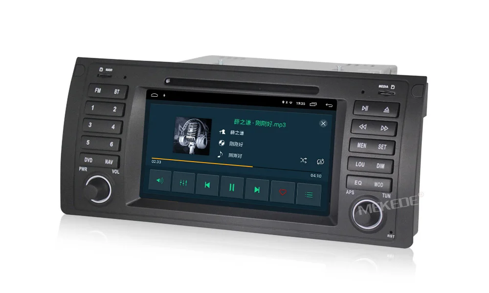 Mekede " 2din android9.1 автомобильный радиоприемник gps навигация для BMW 5 серии E39 X5 E53 для автомобиля, DVD мультимедиа с функцией PIP WiFi BT, RDS