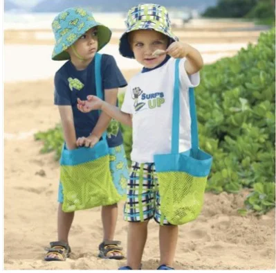 1 шт. детский песок от переноски пляж органайзер для игрушек сумка-тоут сетка большая детская игрушка для хранения коллекция песок от пляжа