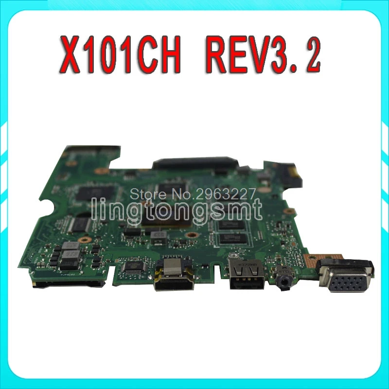 X101CH اللوحة REV3.2/2.3 2 GB RAM ل ASUS X101CH اللوحة المحمول X101CH اللوحة X101CH اللوحة اختبار 100% موافق