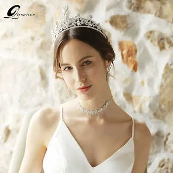 

Wedding Crown Luxury Bridal Hair Jewelry Manual Zircon Tiara Crowns Bride Headwear Cake Accessories Women Headpiece