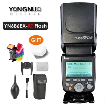 

Yongnuo YN686EX-RT 2000mAh Li-ion Battery Speedlite GN60 2.4G Wireless HSS 1/8000s TTL/M/MULTI Flash Light YN686 for Canon DSLR
