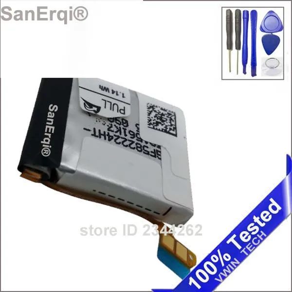 

SanErqi Smart Watch Internal Battery For Samsung Gear 2 Neo R380 Battery Replacement With Free Tools