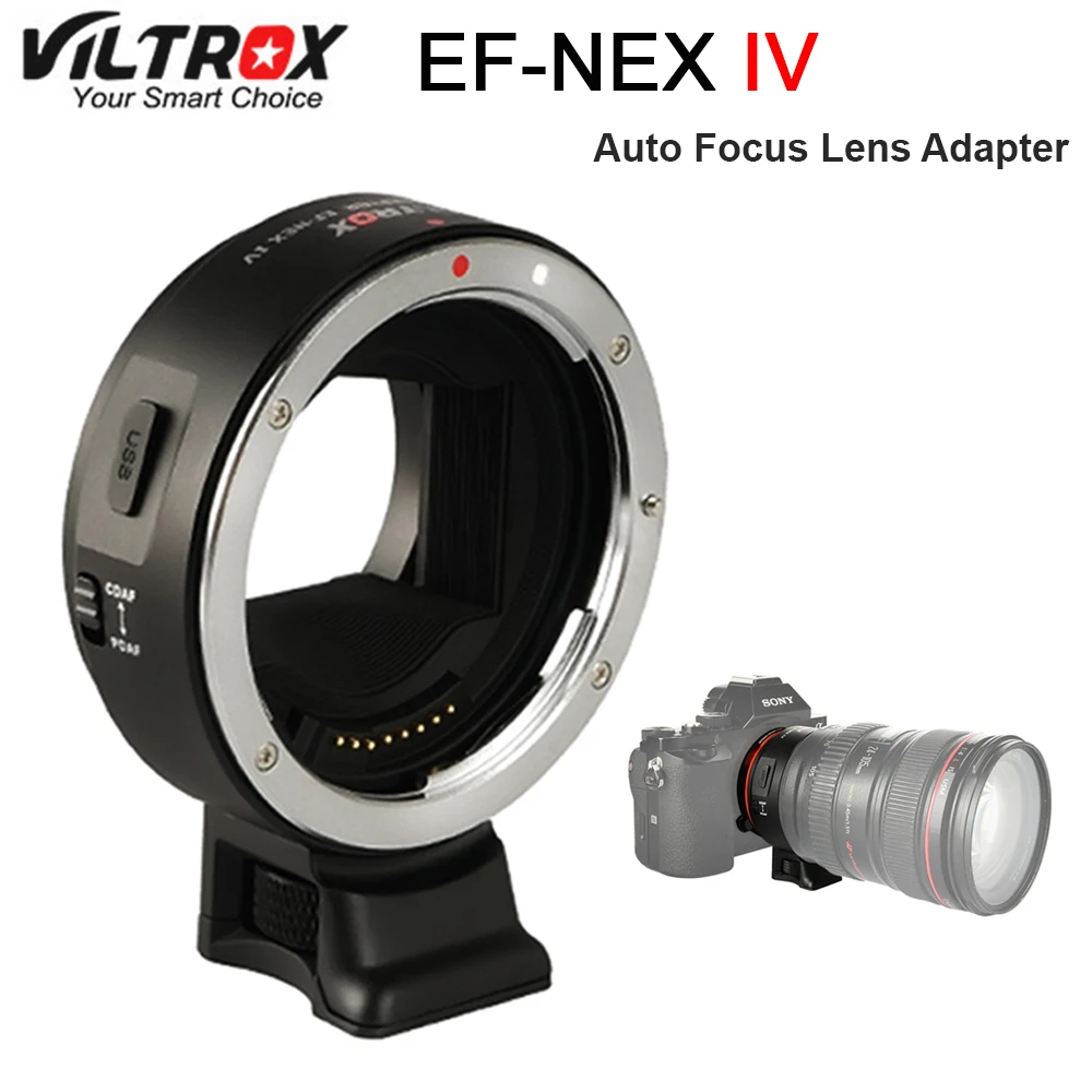 Viltrox EF NEX IV адаптер для объектива с автофокусом Canon EOS S объектив Sony E Full Frame A9 AII7 A7RII