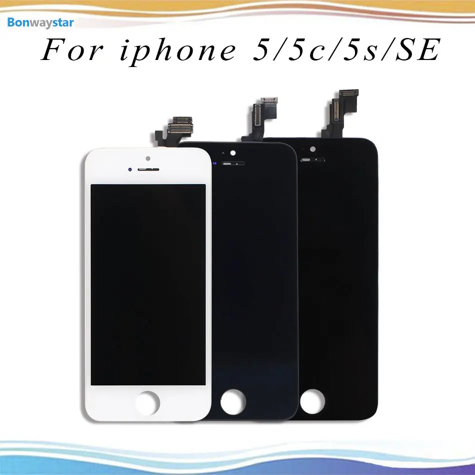 Bonwaystar емкостный экран для iPhone 5S дисплей 5 5c SE 4 &quotAAA + ЖК 1136x640 комплект в
