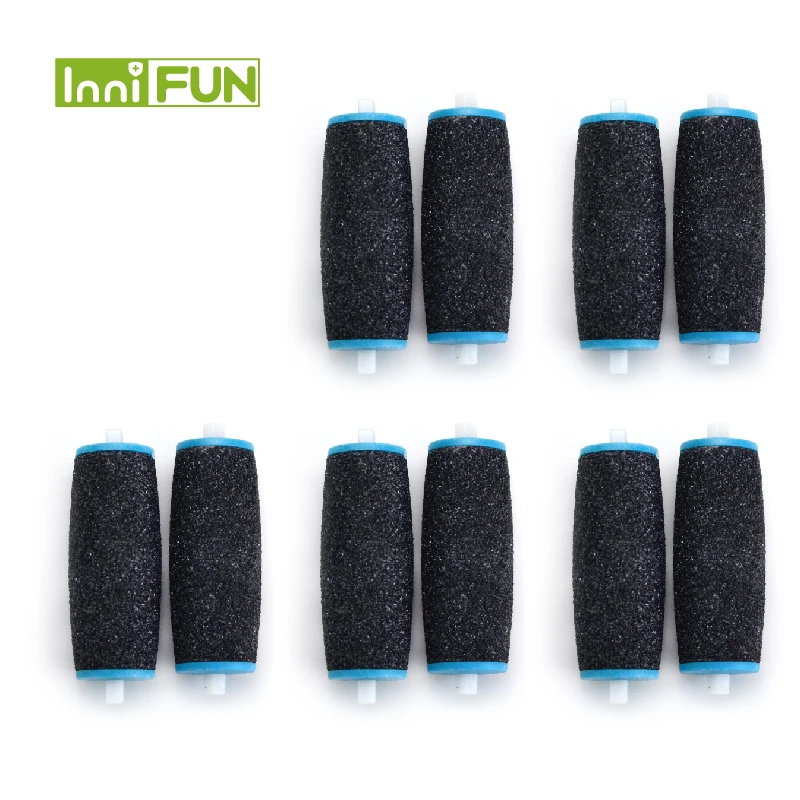 Hot 10pcs Replacements Roller Heads For Pro Pedicure Foot Care Tool Scholls Feet font b Electronic