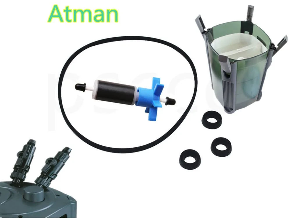 Фильтрующие фитинги Atman cf600 cf800 cf1000 cf1200 at3335 at3336 at3337 at3338 ef1 ef2 ef3 ef4 0 уплотнительных