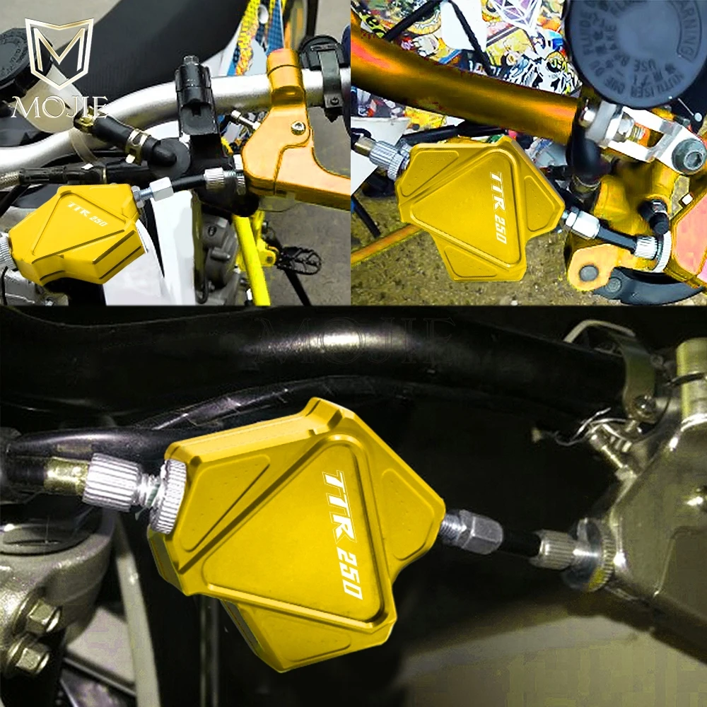 Мотоцикл с ЧПУ Алюминий трюк рычаг сцепления простая кабельная система для YAMAHA TTR250 TTR 250 1993-2011 1994 1995 1996 1997 1998