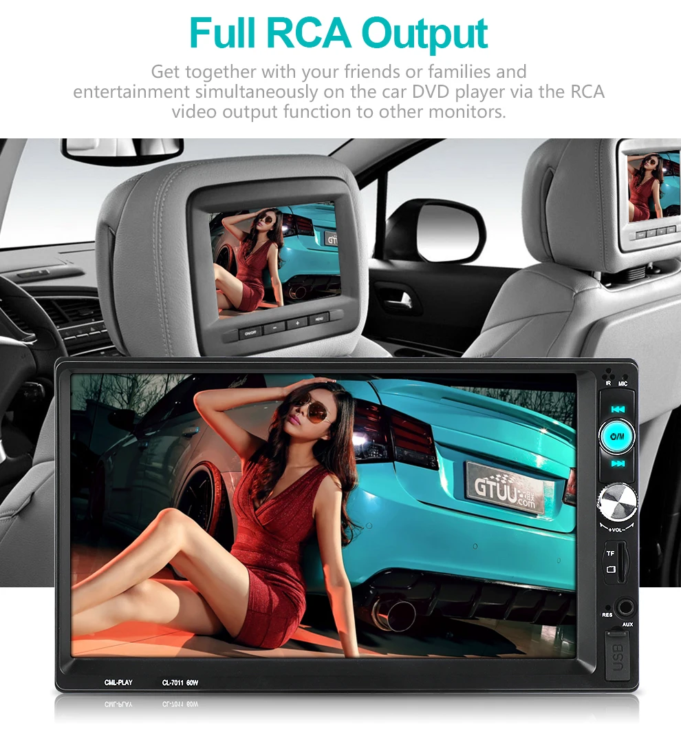 2 din Car Radio 7" HD Autoradio Multimedia MP5 Player Bluetooth 2din Car Stereo Rear View Camera ISO Android Mirror Link