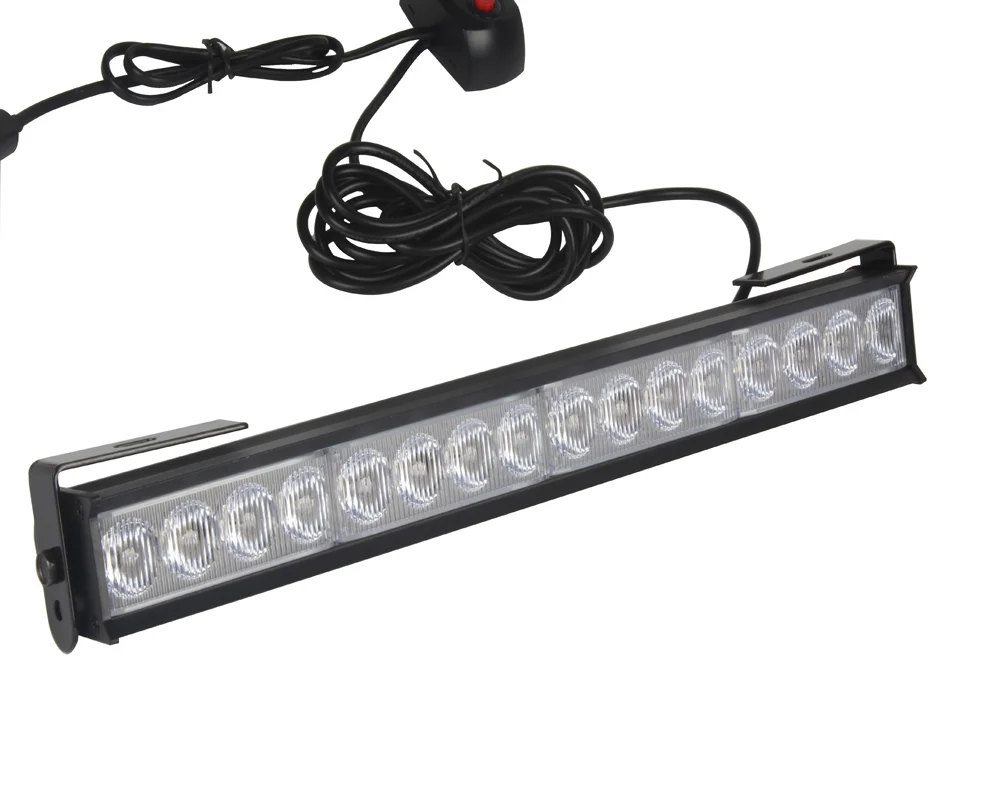 

HEHEMM 16 LED Strobe Warning Light Magnetic Flashing Lamp Car Truck Lights